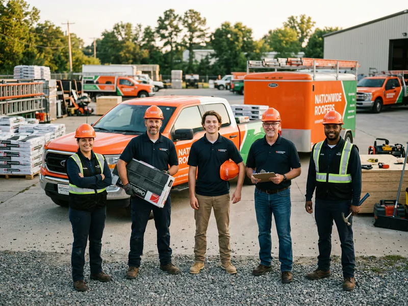 Natiowide Roofers - roof installation in Gainesville near me